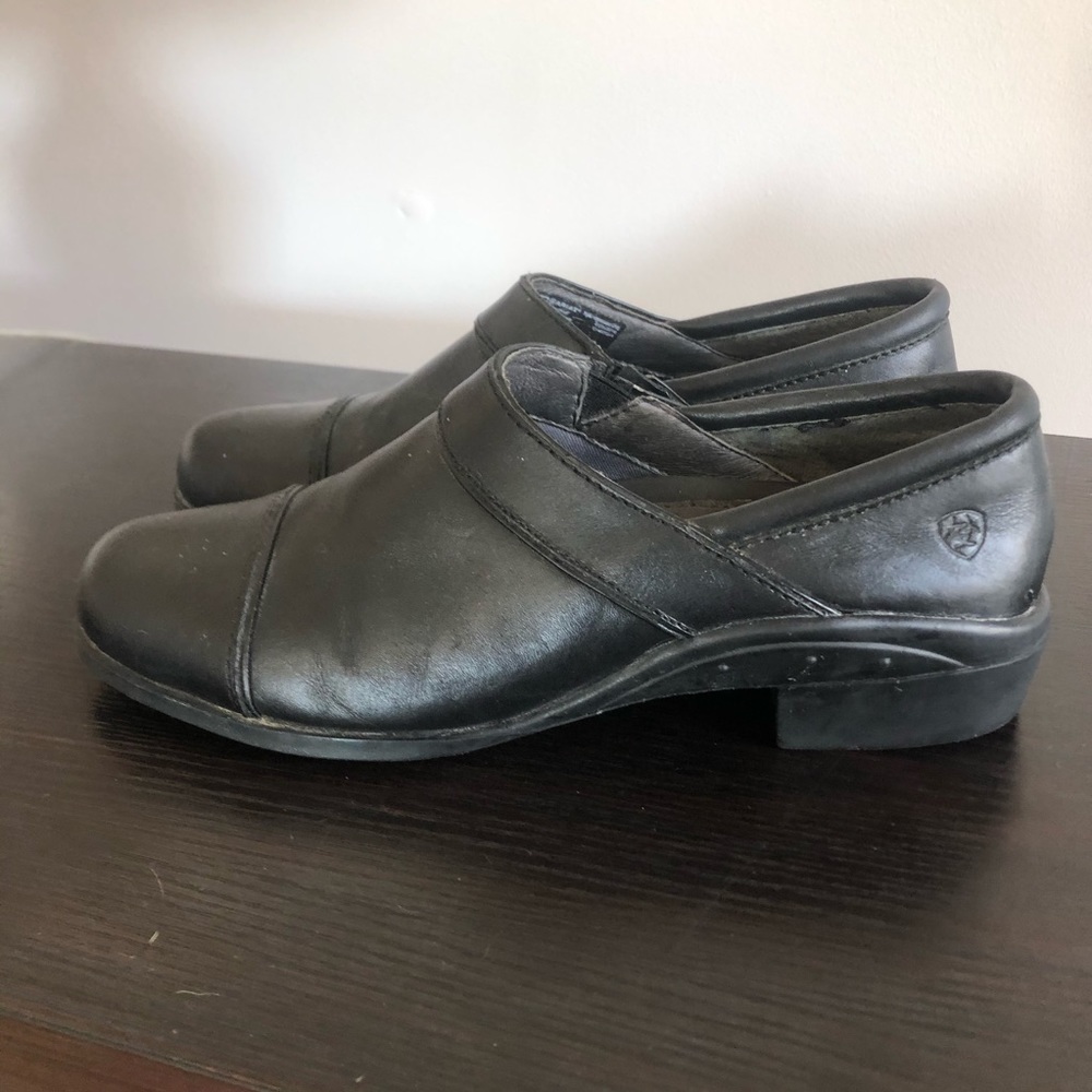 Ariat Black Leather Clog Women’s Size 8